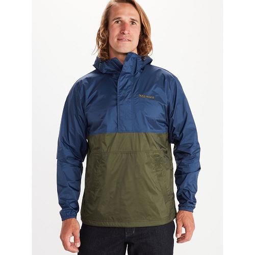 Marmot PreCip Eco Jackets - Mens Rain Jacket Navy CA1705628 Canada